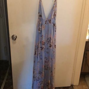 Floral maxi dress